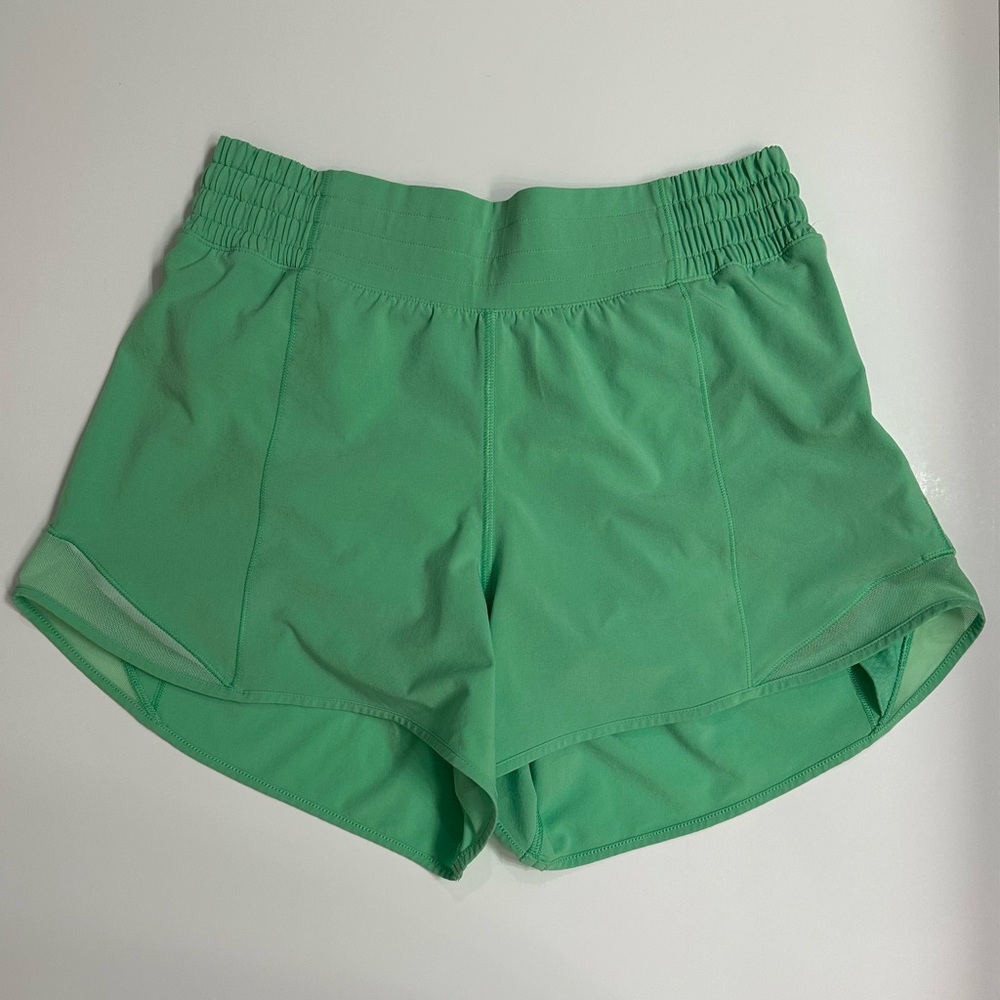 Lululemon Green High-rise Hotty Hot